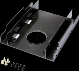AD0010 Hard disk drive mounting bracket, 2.5" to 3.5", plastic