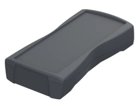 ABS enclosure, (L x W x H) 184.3 x 93 x 35.4 mm, graphite gray (RAL 7024), IP65, 82703124