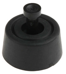 Podstawka antywibracyjna średnica 20mm wysokość całkowita 15.5mm Nóżka gumowa wysokość stopki 10mm