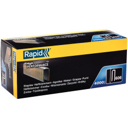 Rapid 11737302 606/25B4 25mm Staples Narrow Box 4000