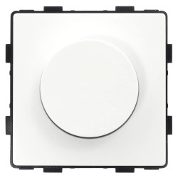 Moduł - Ściemniacz dimmer 500W, 80W dla LED - regulator obrotów wentylatora - biały - Tawoia Glass