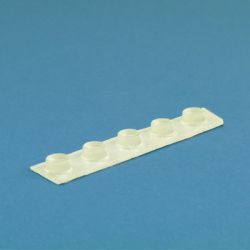 NÓŻKA DO OBUDÓW GUM. SAMOPRZY. 9,5x4,8MM RoHS