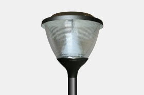 Oprawa parkowa LED 55W OCP MILEDIA 3 419.LED 840 5900lm RYFL RAL9005 DRV 3683000 OCP560883