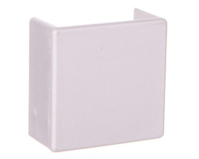 Łącznik prosty do kanałów kablowych GU 22x10 biały /2szt/ ECGU2210B