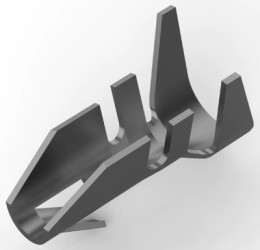 PCB contact, L 7.04 mm, uninsulated, straight, 0.3-0.9 mm², AWG 22-18, 3-794121-1