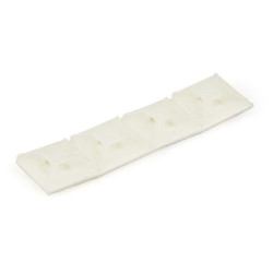 Uchwyt opaski kablowej do opasek 2.3mm długość 13mm szerokość 13 mm StarTech.com Biały