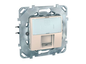UNICA Gniazdo komputerowe RJ45 kat.5 UTP piaskowy MGU50.421.25Z SCHNEIDER ELECTRIC