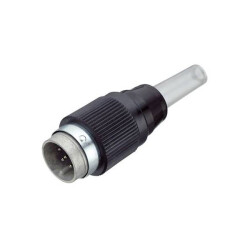 Binder 09-0055-00-03 Male 5-8mm Cable Mnt 3 Pin with Solder Termination
