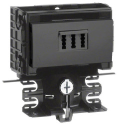 SL200559459011 Akcesorium do listw Tehalit Gniazdo serwisowe TAE grafitowy czarny 1 szt.