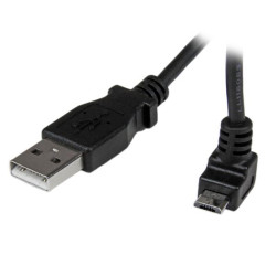 StarTech.com Kabel USB z gniazdem IC Męski Złącze A USB typu A Złącze B Micro USB typ B Męski dł. 2 m USB 2.0 kolor: