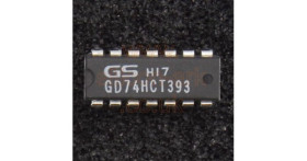 74HCT393 (GD4HCT393) dual 4-bit binary counter - Goldstar