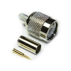 Złącze koncentryczne Montaż na kablu Męski 50Ω typ złącza Złącze TNC 11GHz Połączenie zagniatane typ kabla RG223