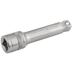 Draper Expert 16743 3/8" Sq. Dr. Satin Chrome Wobble Extension Bar (75mm)