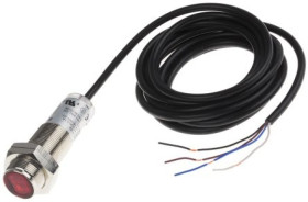 Czujniki fotoelektryczne NPN cylindryczny zakres 1 → 140 mm IP67