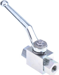 Zawór hydrauliczny kulowy przyłącze G 1/4 korpus ze stali RS PRO