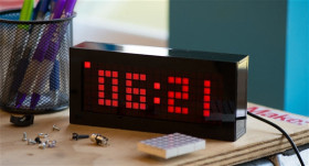 Solder: Time Desk Clock Kit