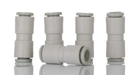 Złączka pneumatyczna Wciskane 6 mm Wciskane 6 mm SMC Adapter prosty do rur