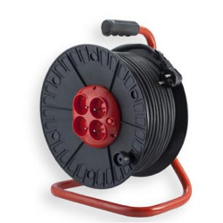 Przedł.bębn. GUMA 20m 4gn OW 3x2,5 Hard ELG 041138