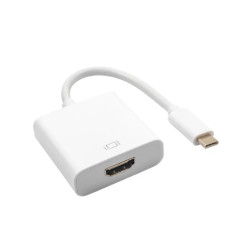 Konwerter adapter z kablem Akyga AK-AD-53 USB type C (m) / HDMI (f) 15cm