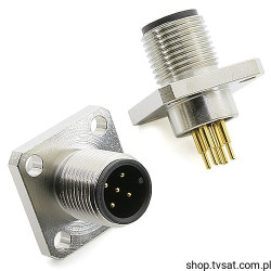 09344149605 Connector Axial 5 Pin Metal PANEL FRANZBIND