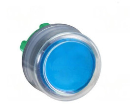 ZB5AP6 Przełącznik przyciskany 22mm Poz.stab 1 niebieski IP66