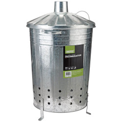 Draper 53253 Galvanised Garden Incinerator (85L)