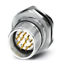 Złącze wielostykowe przemysłowe 6-pinowe M23 Montaż tylny Wtyczka Phoenix Contact