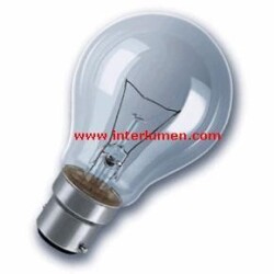 B22d 24V 25W klar A60/Ms Helios 9289 5E