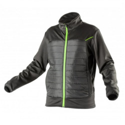 HT5K385-L LEVIN bluza hybrydowa czarna L 52