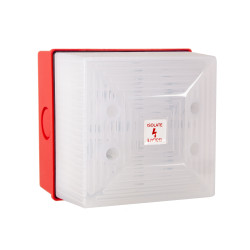 Sygnalizator 16,2 Do 26,4 V. Stały Opal Montaż powierzchniowy LED