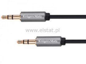 Jack 3,5 WT-WT stereo 1m Kruger& Matz Basic