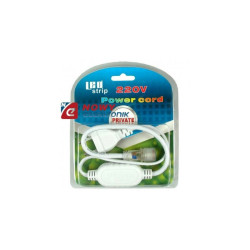 Taśma LED 230V-kabel zasilający (blister) ze stabilizatorem