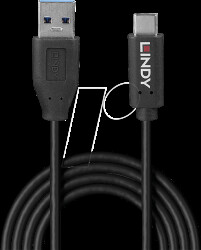 36972 USB 10 Gbit/s cable, GRS, A connector to C connector, 1.5 m