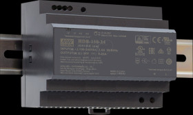 HDR-150-24 Switching power supply, rail mounting, 150 W, 24 V, 6.25 A