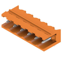Wtyk PCB 6-pinowe raster: 5.08mm -rzędowe Weidmüller Przewlekany 18.0A 400.0 V.