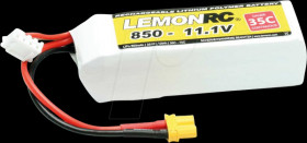 LiPo Akku LEMONRC 850 - 11.1V (35C)