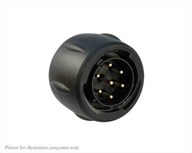 Złącze wielostykowe przemysłowe 8-pinowe Montaż na kablu Gniazdo Souriau Sunbank by Eaton