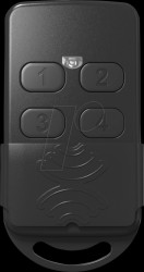 SUPRF008 Multifrequency fixed and rolling code remote control, 280 MHz/86