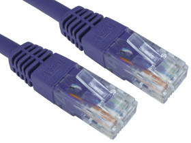 Kabel Ethernet Cat6 długość 0.2m Z zakończeniem RS PRO PVC l. żył: 8 średnica 5.5mm