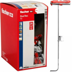 Kołki uchylne, zaciskowe uniwersalne do wielu powierzchni DuoTec 10 10mm FISCHER 50 sztuk