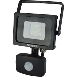 Faithfull Power Plus AST5210 SMD LED Security Light with PIR 10W 800 Lumen 240V