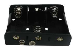 Uchwyt do baterii, x 3, maks. Ø 26.2mm, montaż zatrzaskowy