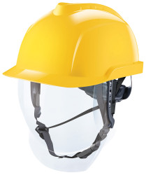 Kask ochronny, Żółty, ABS, Mikro, V-Gard 950 Class 1