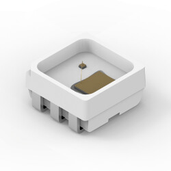 LED with controller, white, 380 mW, 5.5 V, RGB, 2.2 mm, 1312121320437