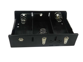 Uchwyt do baterii, x 3, maks. Ø 34.2mm, montaż zatrzaskowy