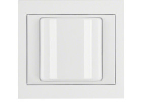 BERKER K.1 System przywoławczy sygnalizator świetlny z ramką biały połysk 52037009 HAGER