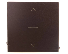 Simon 54 Klawisz do przycisku żaluzjowego SZW1KM brąz mat DKZW1K/46