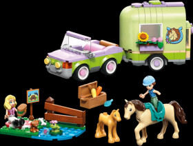 42695 LEGO® Friends Horse &amp; Baby Foal Trailer