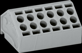 806-103 2-conductor pillar terminal block, RM 5 mm, 3-pin