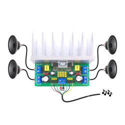 Zestaw AVT1611B wzmacniacz 4x35W 42Ω/14V